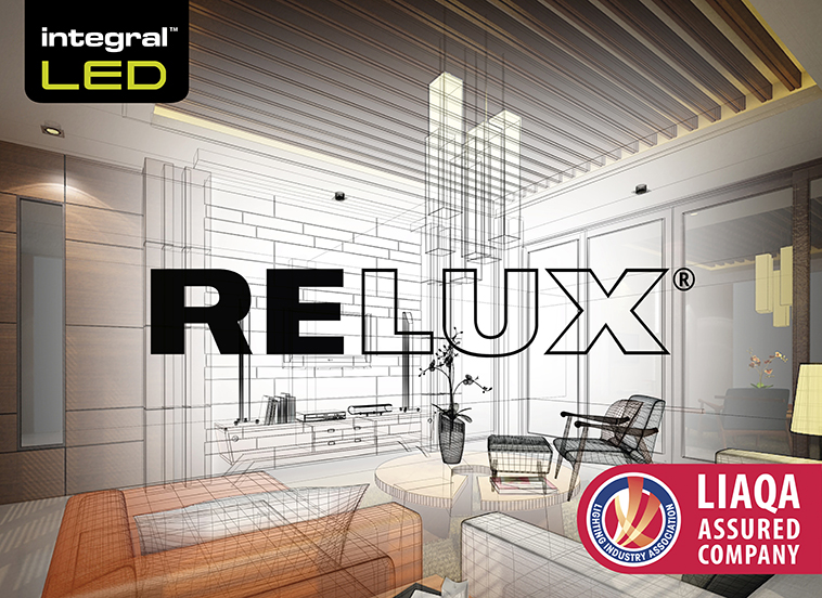 Gamme Integral LED intégrée par Relux