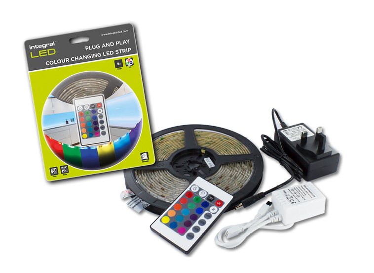 Plug & Play RGB LED Strip Kit