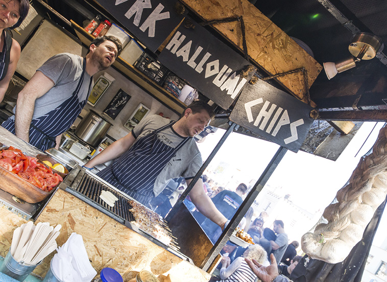 High CRI 95 Spotlights help KERB Camden to bring out the Real Colour in their food
