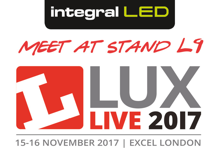 Save the date – Integral LED at Lux Live 2017