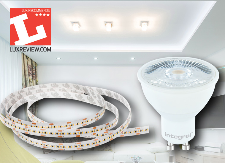 4-star reviews for Integral LED products from Lux Review